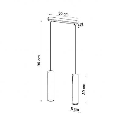 Lampa wisząca LUVO 2 (SL.0654)